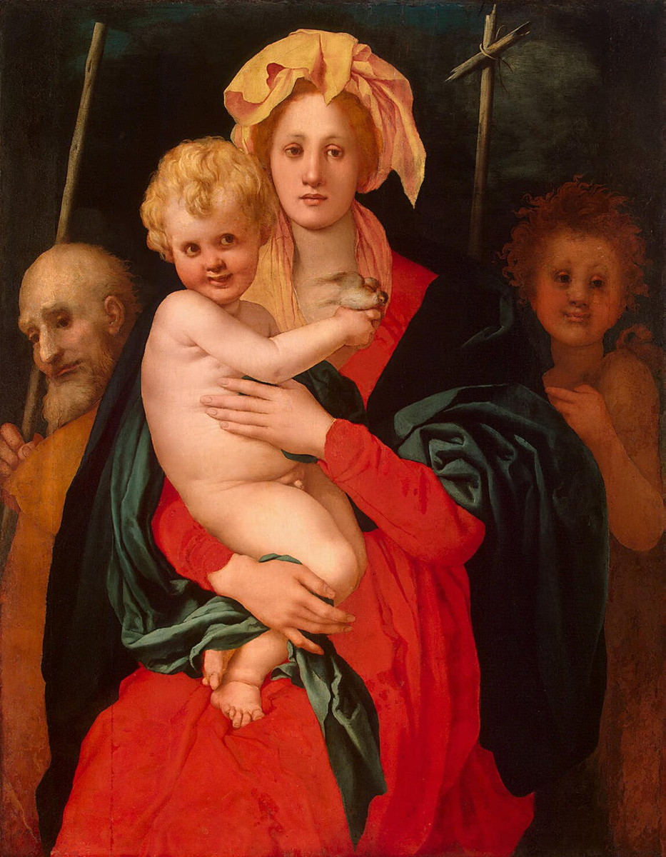 《聖家族と幼児洗礼者聖ヨハネ》