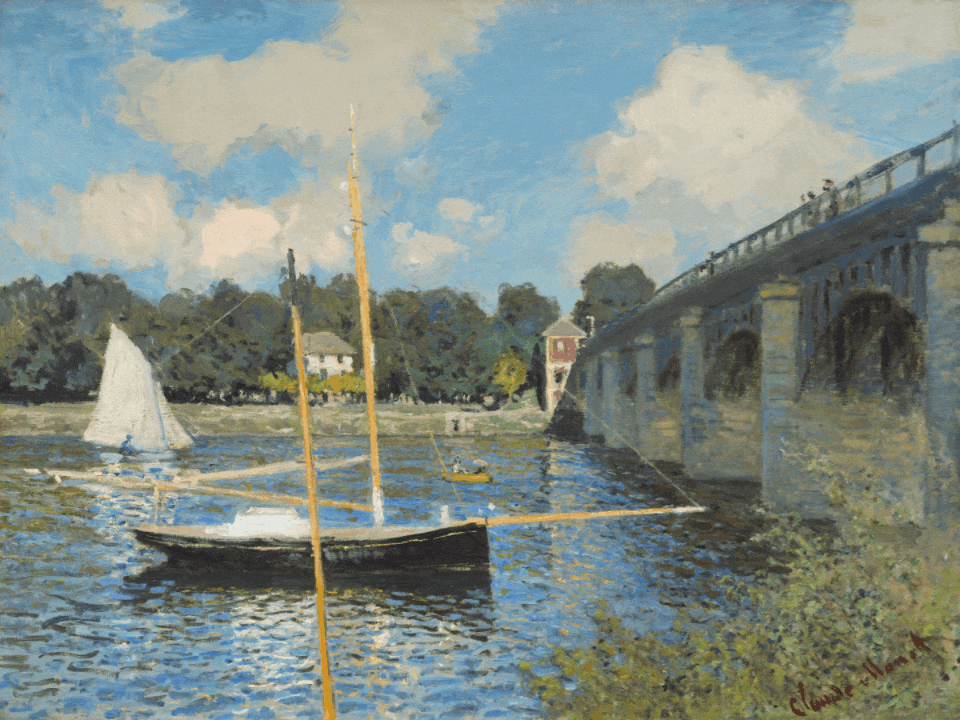 アルジャントゥイユの橋【1874】