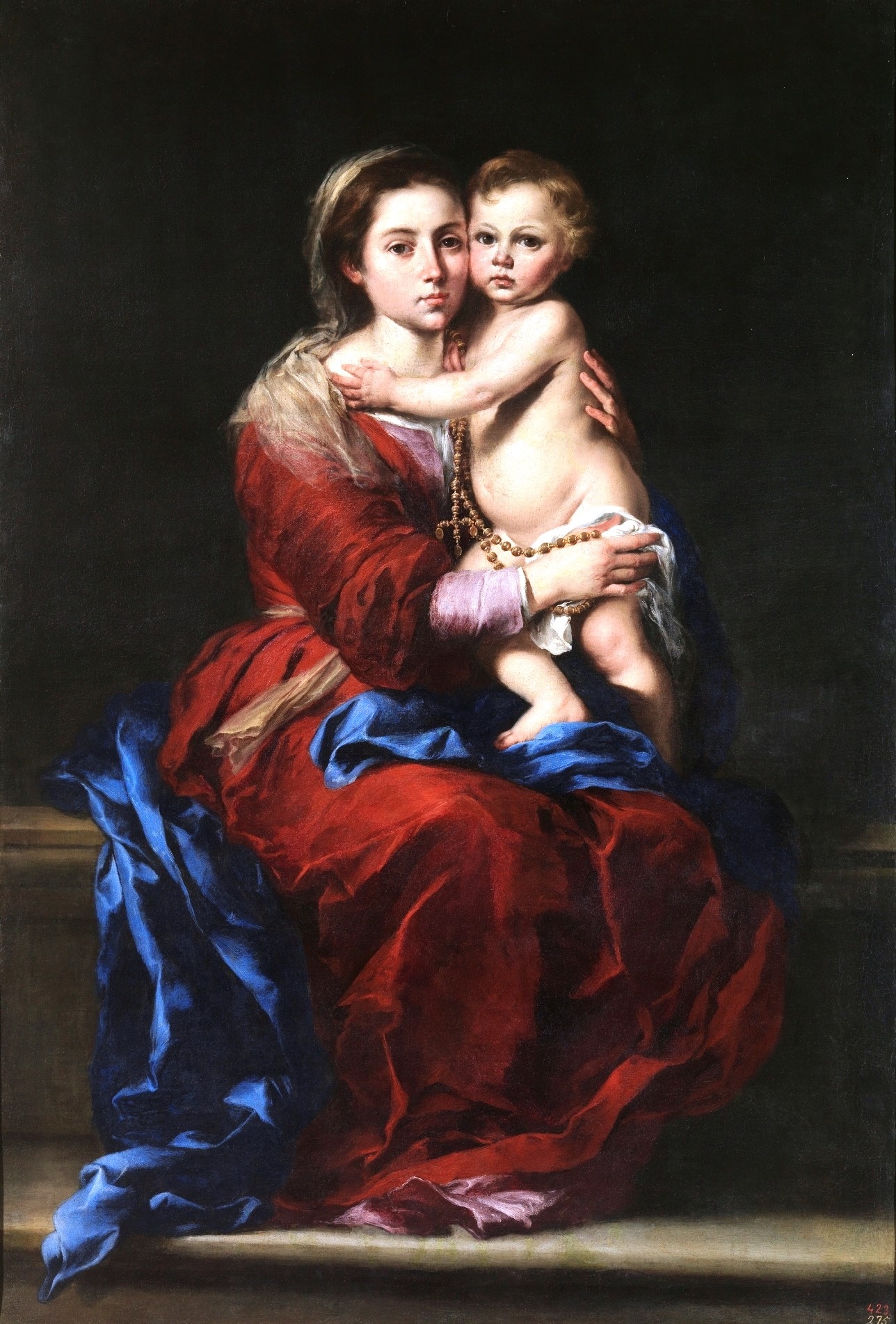 ロザリオの聖母子