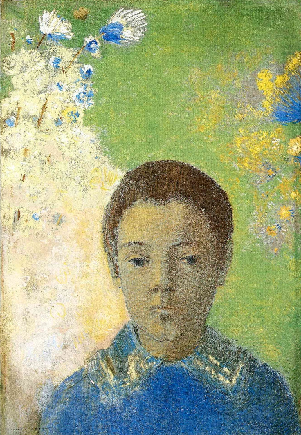 アリ・ルドンの肖像 【1898】