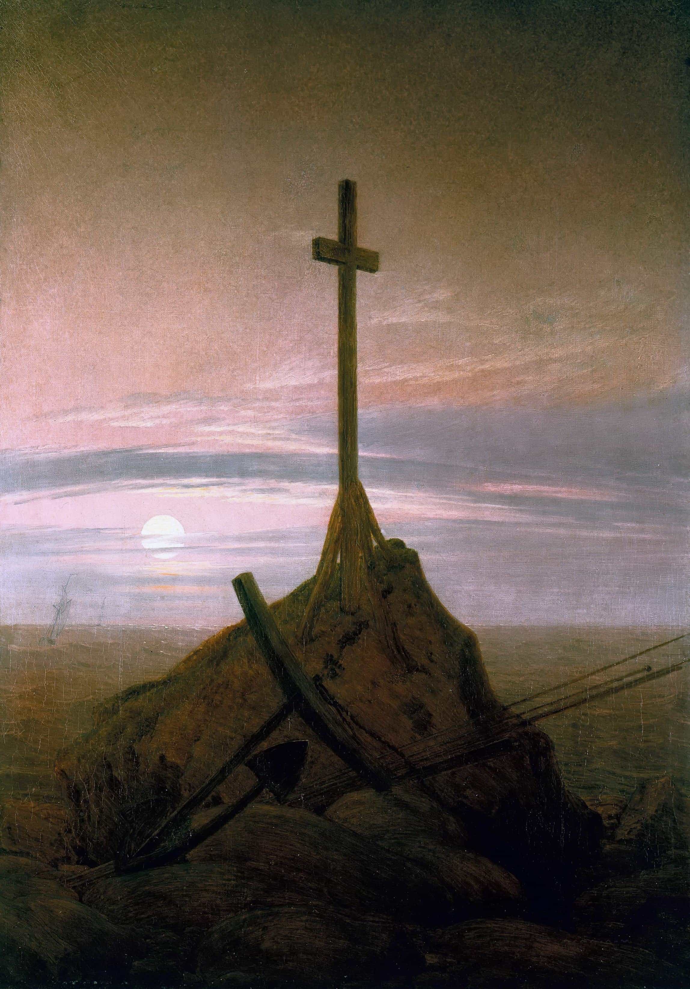 バルト海のそばの十字架【1815】