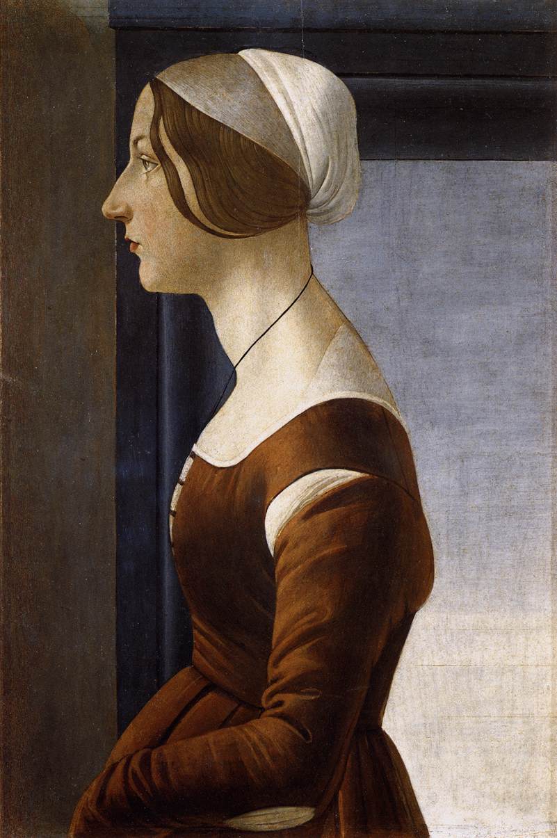 若い女の肖像 【1475】