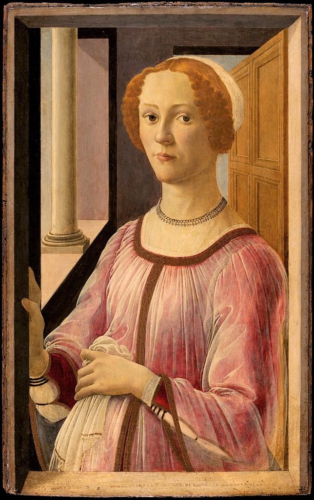 ズメラルダ・ブランディーニの肖像 【1470‐75頃】