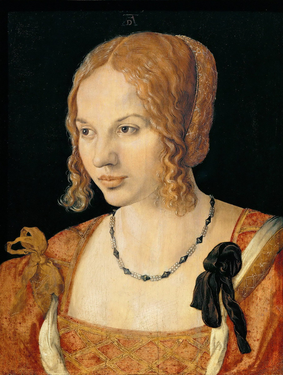 《若いヴェネツィアの女性の肖像》