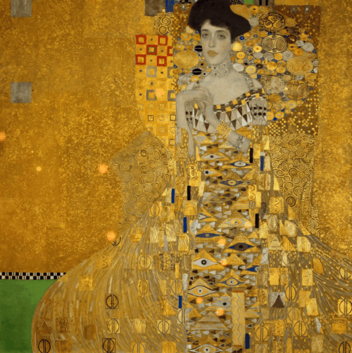 アデーレ・ブロッホ＝バウアーの肖像I【1907】
