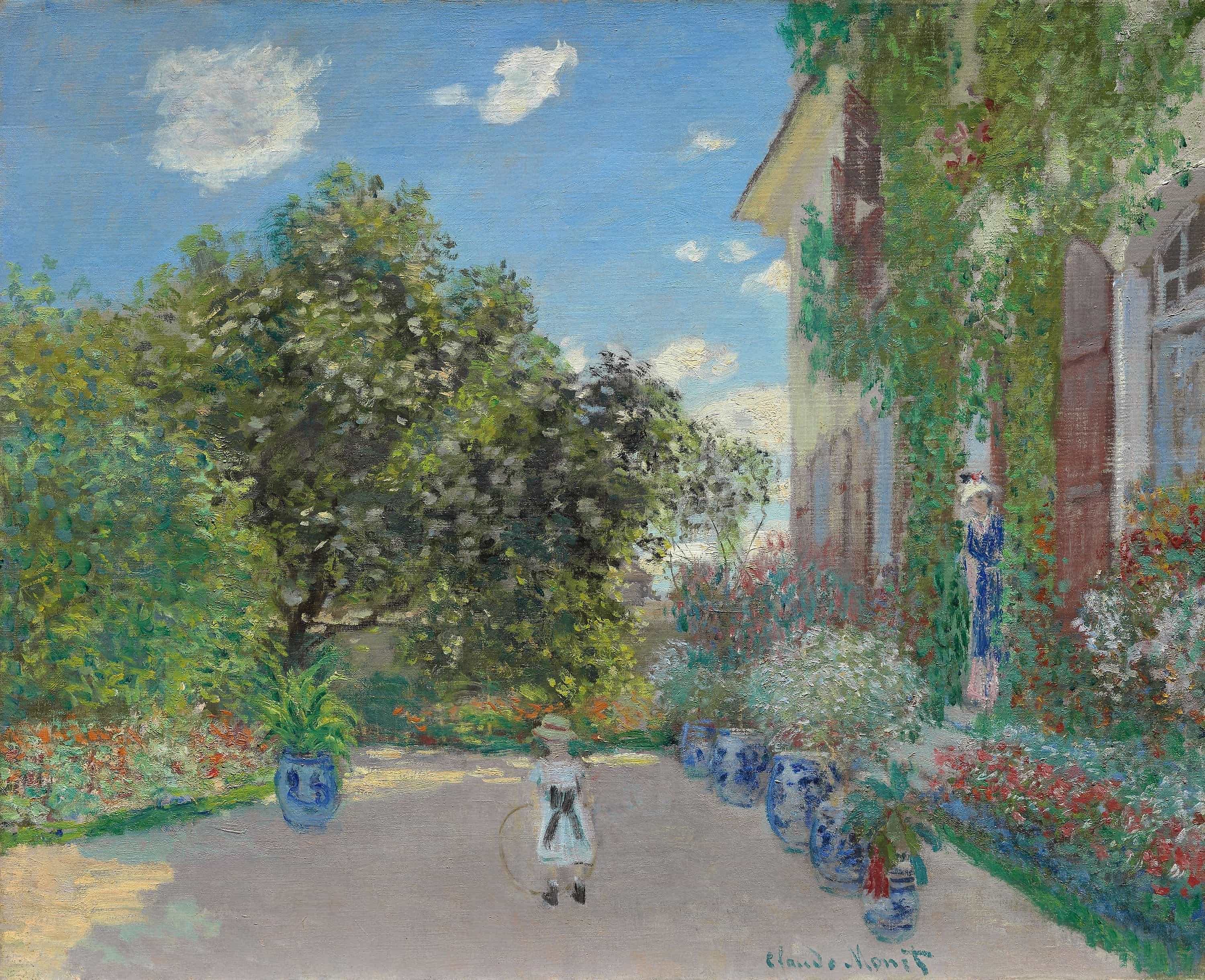 アルジャントゥイユの画家の家【1873】