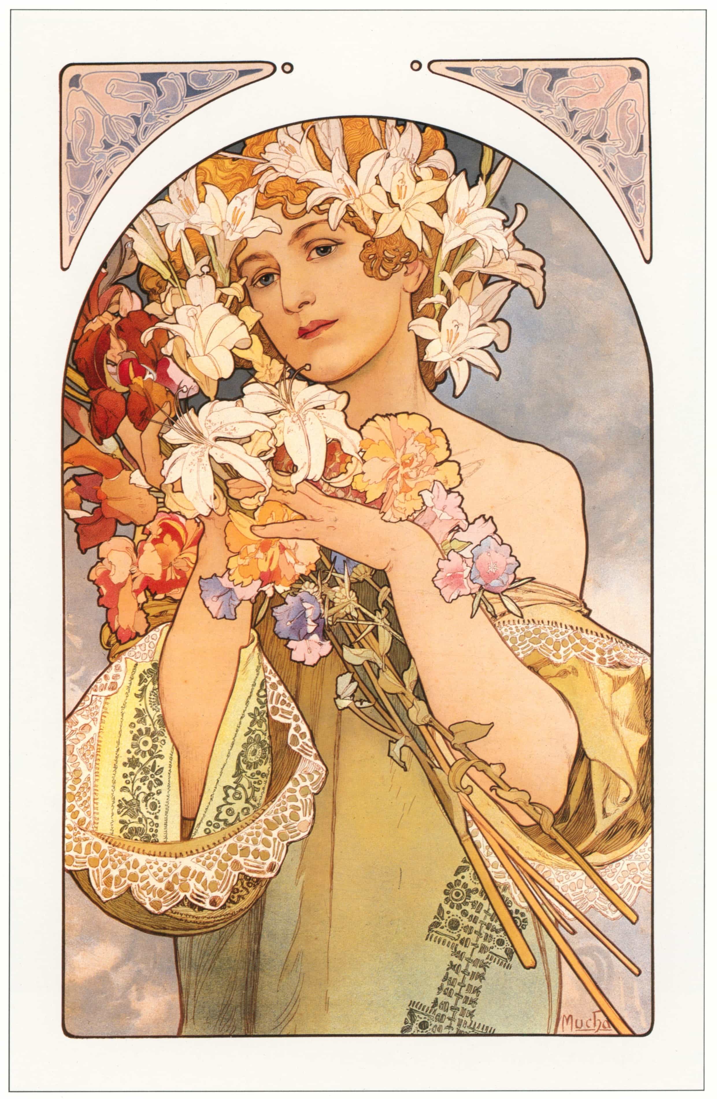 アルフォンス・ミュシャ、Alphonse Mucha、【ひなげしの女】｜ホビー 