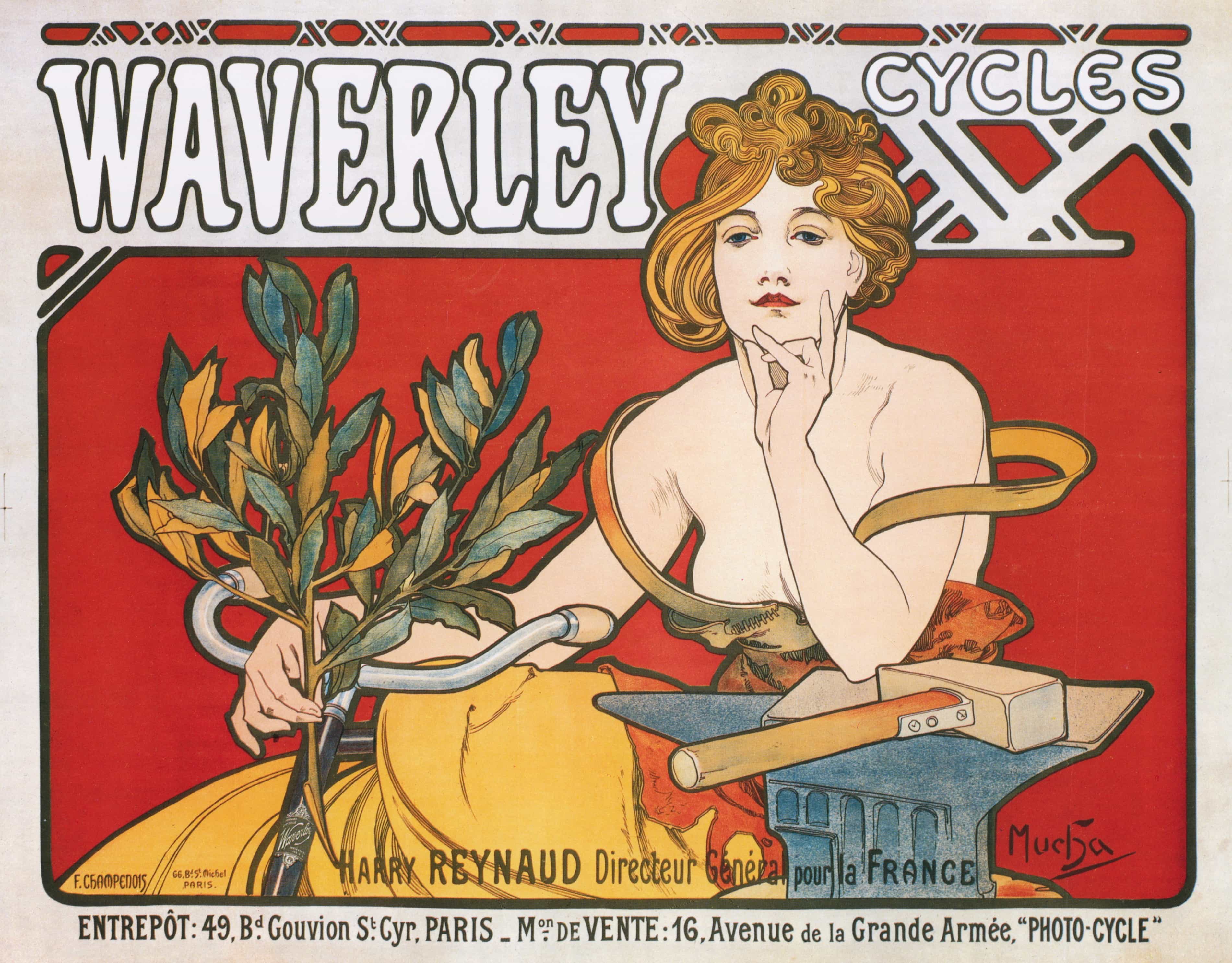 ウェイヴァリー自転車【1898】