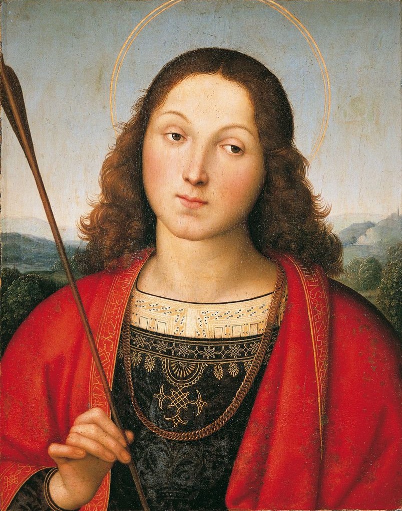 ラファエロ・サンツィオ 「聖セバスティアヌス」 【1502-1502】