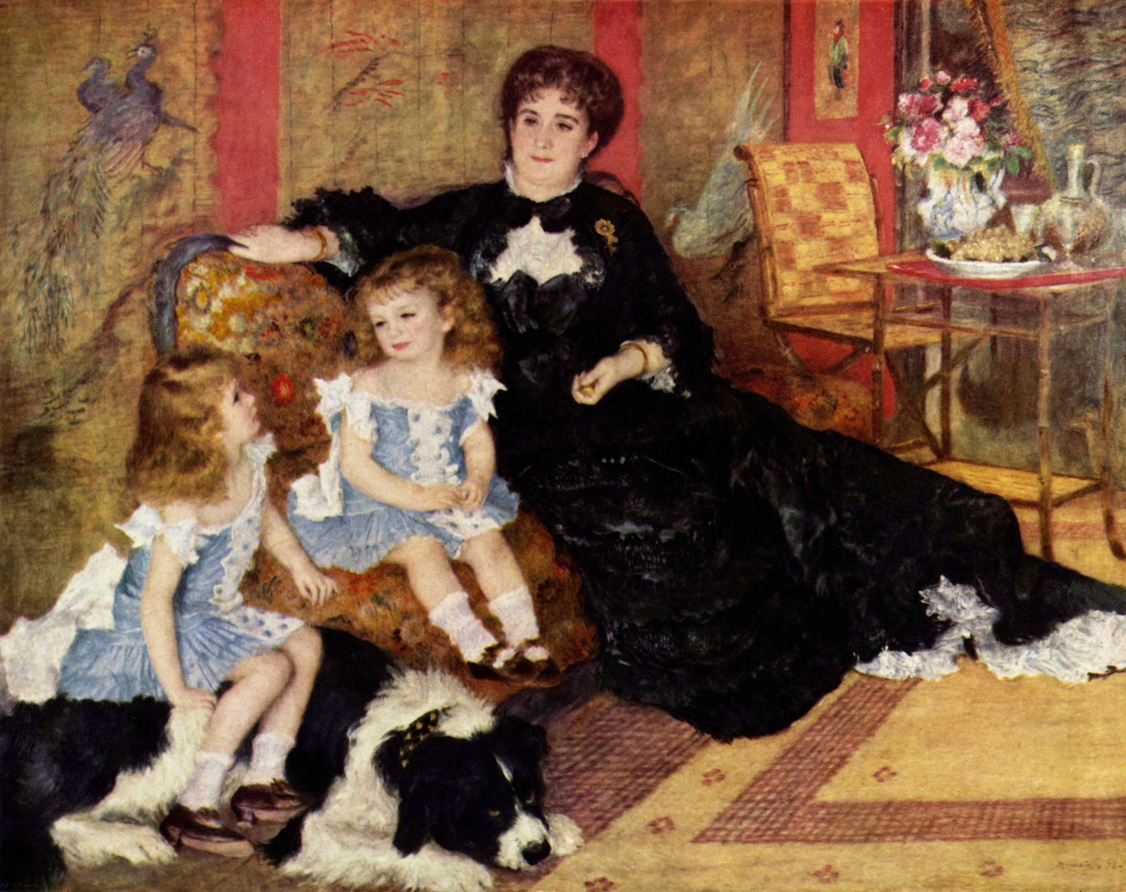 シャルパンティエ夫人とその子どもたち【1878】