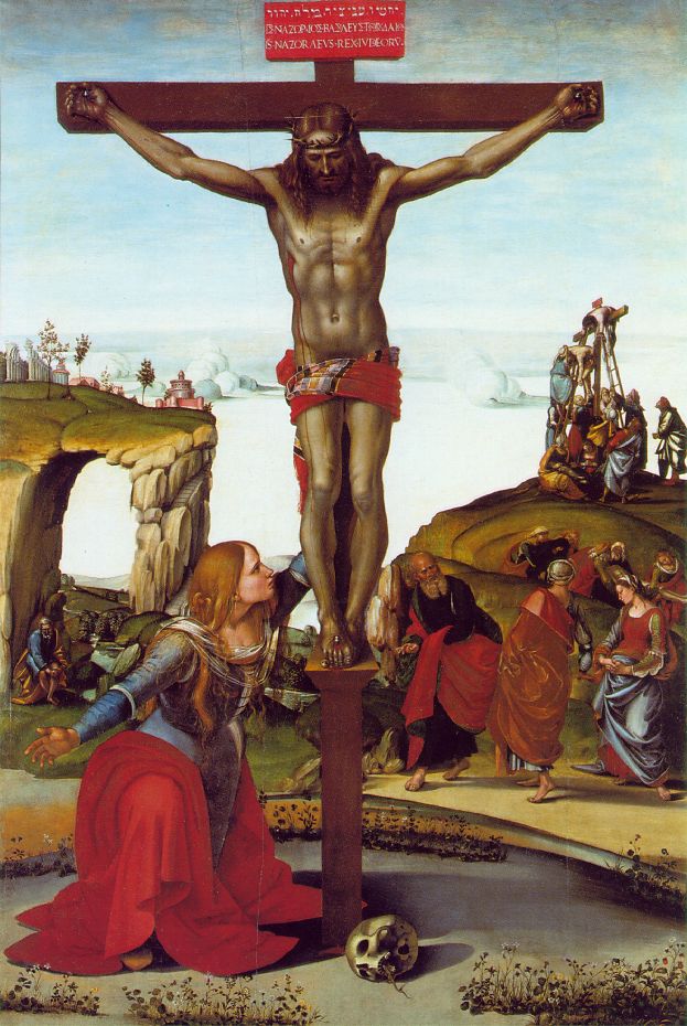 キリストの磔刑とマグダラのマリア